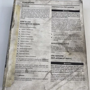 HARLEY 2001 SOFTAIL FACTORY SERVICE MANUAL 99482-01 - Bild 1 von 3