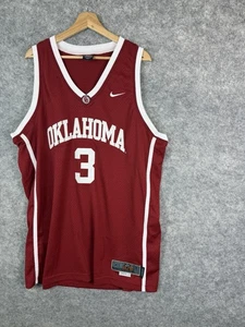 Oklahoma Sooners Basketball Jersey Men’s XL College Nike #3 Elite Stitched NCAA - Picture 1 of 6