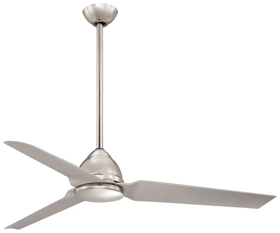 Minka Aire Java 54" Ceiling Fan - Polished Nickel 3-Blade Remote Control - Image 1 of 1