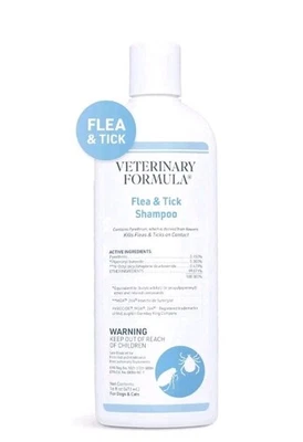 Veterinary Formula Clinical Care Flea & Tick Shampoo for Dogs and Cats, 16 fl oz - Image 1 of 4
