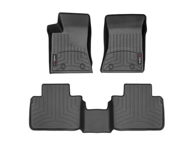 Forro de piso WeatherTech para Cadillac STS 2005-2011 - 1ª y 2ª fila, negro Foto 1 de 4