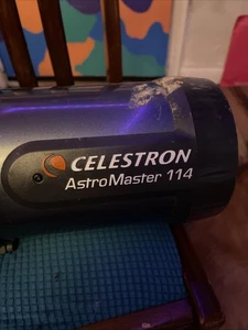 Celestron - AstroMaster 114EQ Newtonian Telescope - Reflector Telescope - Picture 1 of 2