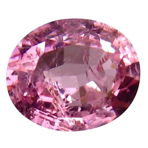 0,62 ct Charming forma ovale (6 x 5 mm) rosa rosa spinello pietra preziosa naturale - Foto 1 di 1