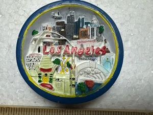 Los Angeles Ceramic Fridge Magnet  - Picture 1 of 5