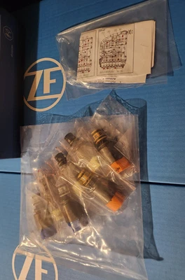 ZF 6HP21 /6HP21X /6HP28 /6HP28X /6HP28AF (0B6) (7pcs) Solenoid Set (1068.298.046 - Image 1 of 3