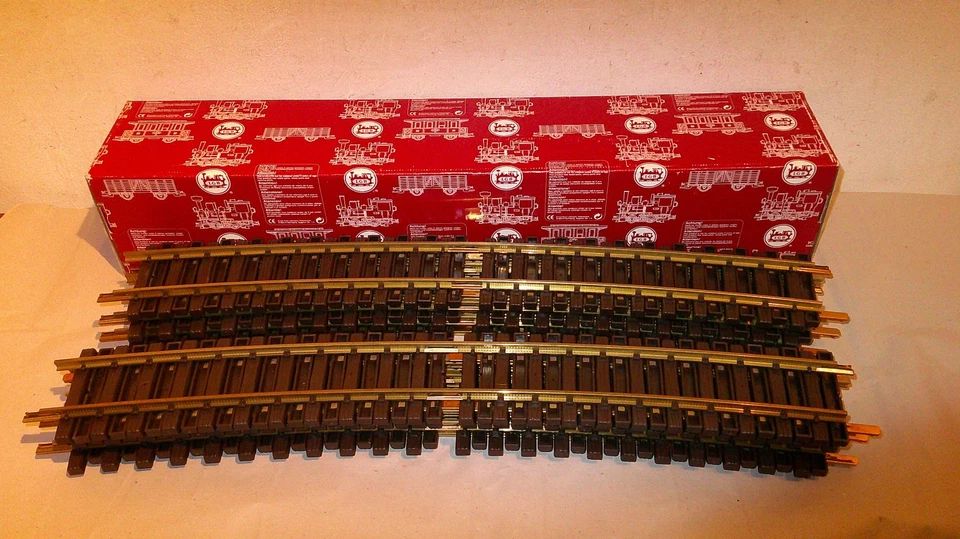 LGB 12 x Curve LGB No. 18000 Original Packaging (not played with) - Image 1 of 1