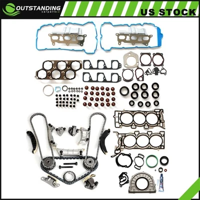 ✅Full Gasket Set Timing Chain Kit Fits 2007 Suzuki XL-7 Luxury 3.6L - Image 1 of 4