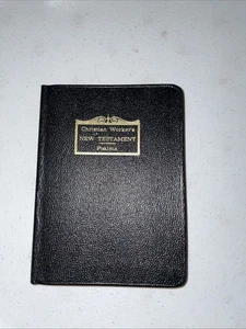 Christen Arbeiter Neues Testament, KJV, Thema Erlösung 10. Druck 1969 - Bild 1 von 8