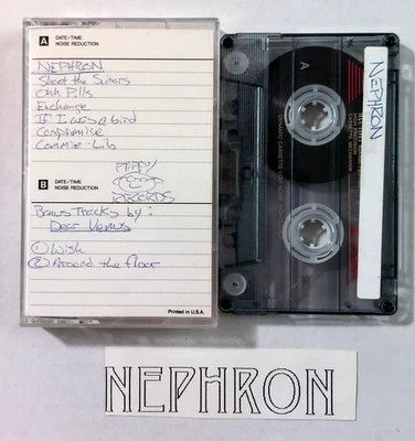 Nephron(Grunge)/Dear Venus(Punk Rock) Cassette Demo Rhode Island 90s Power Pop - Image 1 of 4