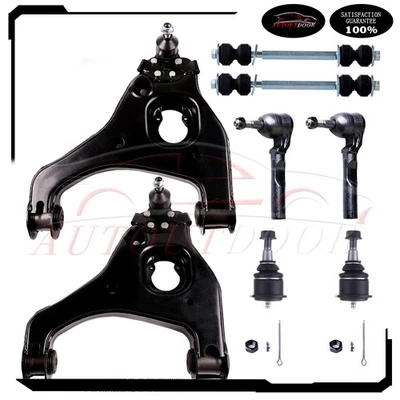 Front Control Arm Ball Joint Tie Rod End Kit Fit For 1999-2006 GMC Sierra 1500 - Image 1 of 4