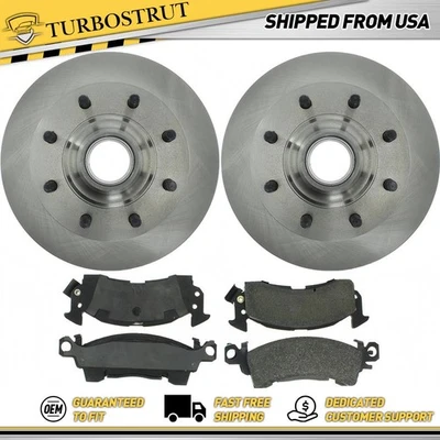 Front OE Brake Rotors Brake Pads Kit for 1971 GMC P25/P2500 Van 7.4L - Image 1 of 2