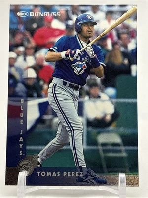 1997 Donruss #161 Tomas Perez Toronto Blue Jays - Image 1 of 2