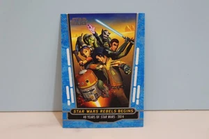 2017 Topps Star Wars 40 aniversario Star Wars Rebels Begins #98 - Imagen 1 de 2