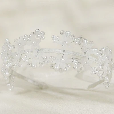  Accessori Per Capelli Da Sposa Acconciatura Ornamenti Corona Nuziale - Immagine 1 di 4
