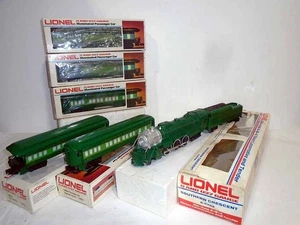 LIONEL 6-8702 SÜDHALBMOND DAMPFMASCHINE MIT 5 PERSONENWAGEN ! GETESTET! VIDEO! - Bild 1 von 23