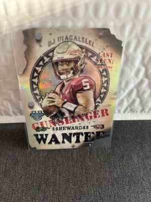 2024 Bowman U Best #GB-9 DJ Uiagalelei Gunslinger Die-Cut Florida State - Image 1 of 2