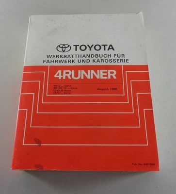 Manuale Officina Toyota Hilux 4 Runner Carrozzeria/Ammortizzatori / Freni, 08/ - Immagine 1 di 2