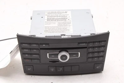 2012 Mercedes-Benz E350 Sport 4Matic Radio Faceplate Control Panel with Receiver - Image 1 of 4