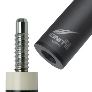 Mezz IGNITE 12.2mm Carbon Shaft Mezz-W WJ Wavy Joint Billiards Pool Cue - Picture 1 of 2