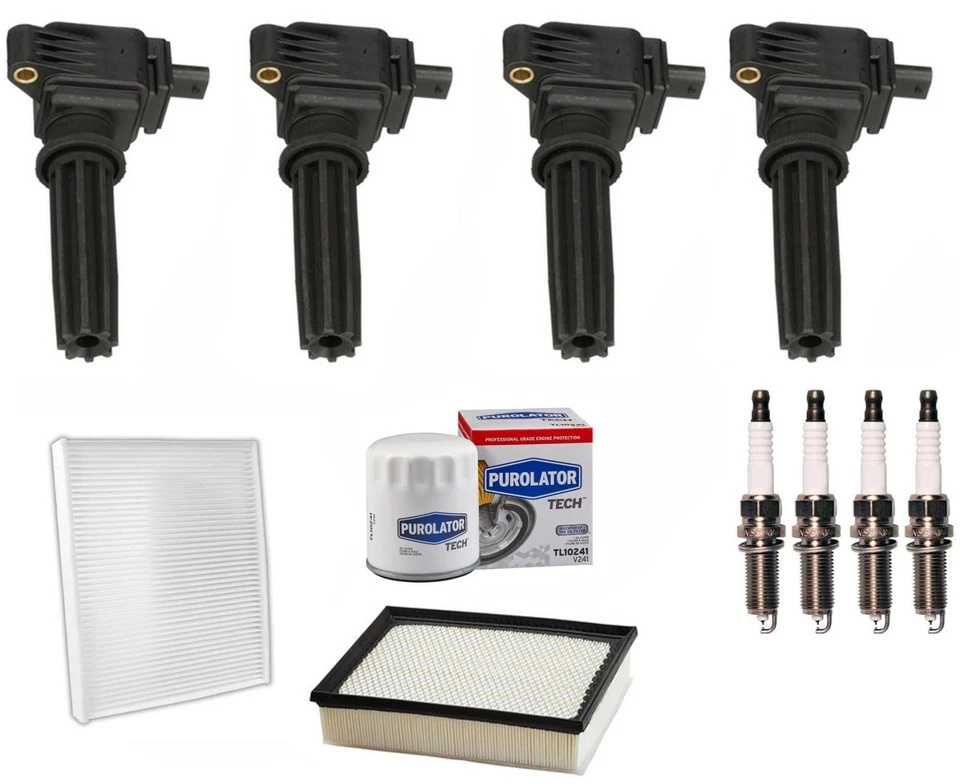 Bobina de encendido directo, bujías y filtros para Ford Edge 2016-2018 2,0 L Foto 1 de 4