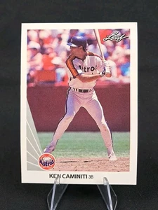 1990 Leaf Baseball #253 Ken Caminiti  - Picture 1 of 2