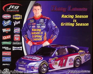 2011 BOBBY LABONTE KINSFORD #47 SPRINT CUP POSTCARD - Picture 1 of 1