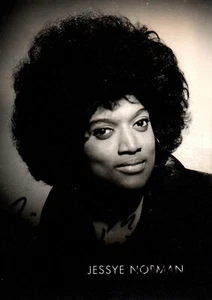 Opera: JESSYE NORMAN; original autograph on a photo - Bild 1 von 1