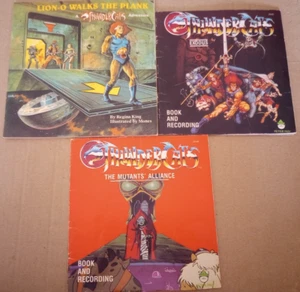 1985 Thundercats Book Lot Exodus Lion-O Walks The Plank Mutant Alliance VTG - Imagen 1 de 23