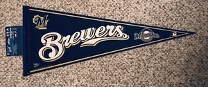 NEW ORIGINAL 2005 Milwaukee Brewers MLB Baseball Full Size pennant by Wincraft - Picture 1 of 1