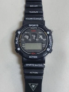 Vintage World Time Sports Watch - Picture 1 of 4