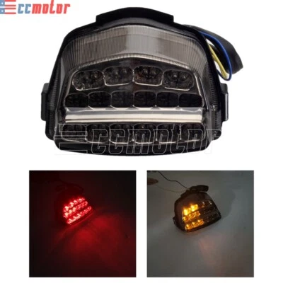 Luz trasera LED de señalización de giro de freno lámpara integrada para Honda CBR1000RR 2008-2016 Foto 1 de 4
