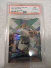 2016 Topps Chrome Kris Bryant #FS-1 Future Stars Chicago Cubs PSA 10 GEM MINT