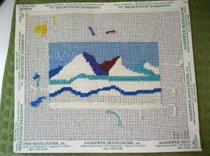 Kit June McKnight TUNDRA ÁRTICA Sello Hábitat Aguja Lienzo Trabajado Ver Fotos - Imagen 1 de 7