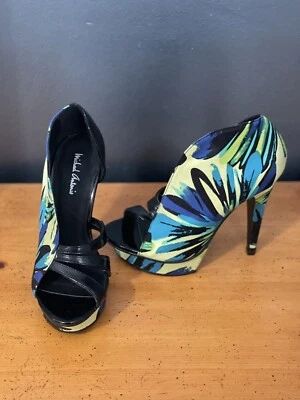 Tacones Michael Antonio verde azulado. Talla 7. Nuevo. Foto 1 de 4
