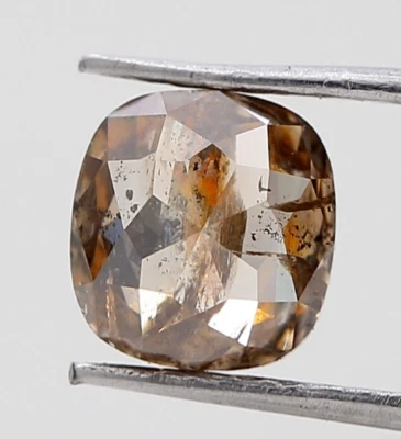 6.5MM Oval Shape Diamond 1+Carat Rose Cut diamond Natural Loose diamond - Image 1 of 4