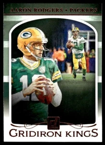 2019 Donruss Gridiron Kings Aaron Rodgers Green Bay Packers #GK-8 - Picture 1 of 2