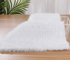 25*50CM Fluffy Faux Fur Fabric Long Haired Furry Display Background Decor Crafts