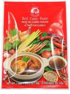 [ 50g ] COCK Rote Currypaste / Red Curry Paste  - Bild 1 von 1