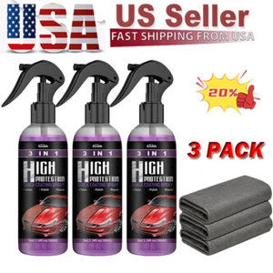2024 Car Scratch Repair Nano Spray Scratch Remove Ceramic Coating Paint Sealant - Picture 1 of 17