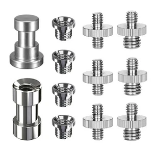 1/4" To 3/8" Converter Screws Kit Adapter for Camera Tripod Monopod Light Stand - Picture 1 of 17