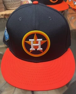 2018 Houston Astros MLB New Era Spring Training Fitted Hat Size 7 3/8 - Picture 1 of 3