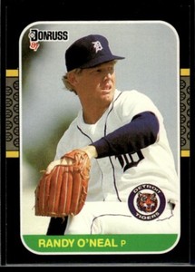 1987 Donruss #584 Randy O'Neal Detroit Tigers