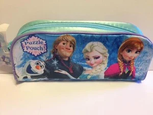 Awesome FROZEN Puzzle With Pouch - Cute and Fun!! BRAND NEW W TAGS!! - Picture 1 of 3