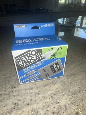 Retro Versal Universal 3 in 1 AC Adapter for Nintendo NES SNES Sega Genesis - Image 1 of 4