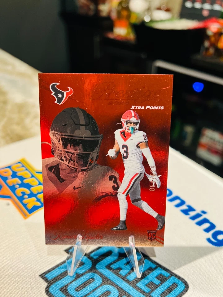 2024 PANINI PRESTIGE KAMARI LASSITER #327 RED /999 ROOKIE XTRA POINTS TEXANS RC - Image 1 of 2