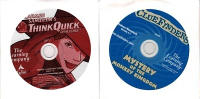 Carmen SanDiegos Think Quick & Cluefinders Monkey Kingdom Pc New XP CD Rom Only - Image 1 of 2