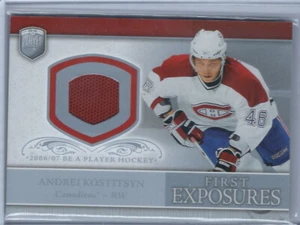 Scheda maglia Be a Player Portraits Andrei Kostitsyn Vancouver Canadians 2006-2007 - Foto 1 di 2
