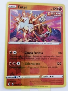 Entei ® Evoluzioni Eteree 019/203 ® Reverse Holo Foil ® Pokemon ® Italiano - Picture 1 of 3