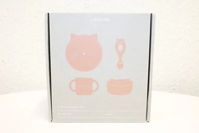 Liewood Vivi Silikon Geschirr-Set 4er-Set Rosa Neu Rechnung MwSt - Bild 1 von 3