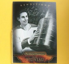 JEAN BELIVEAU  2011-12 PARKHURST CHAMPIONS Upper Deck #156  Montreal Canadiens